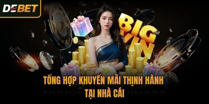 Tổng hợp khuyến mãi thịnh hành tại nhà cái