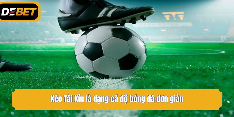 Kèo Tài Xỉu là dạng cá độ bóng đá đơn giản